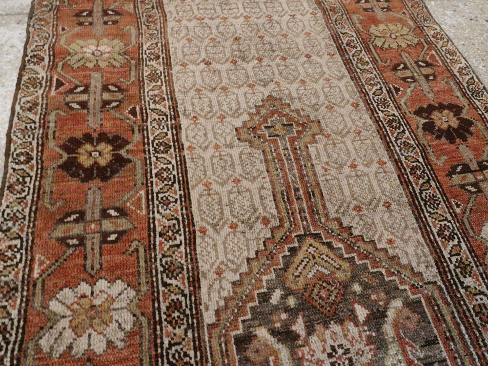 Vintage Persian Malayer Runner, No.23594 - Gsblank