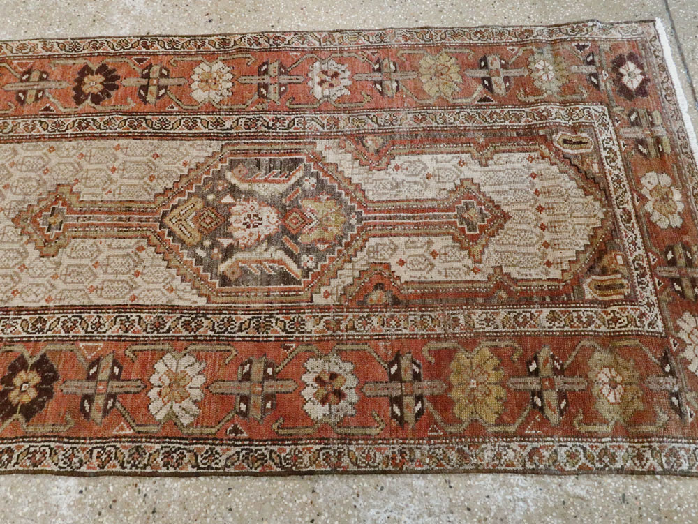 Vintage Persian Malayer Runner, No.23594 - Gsblank