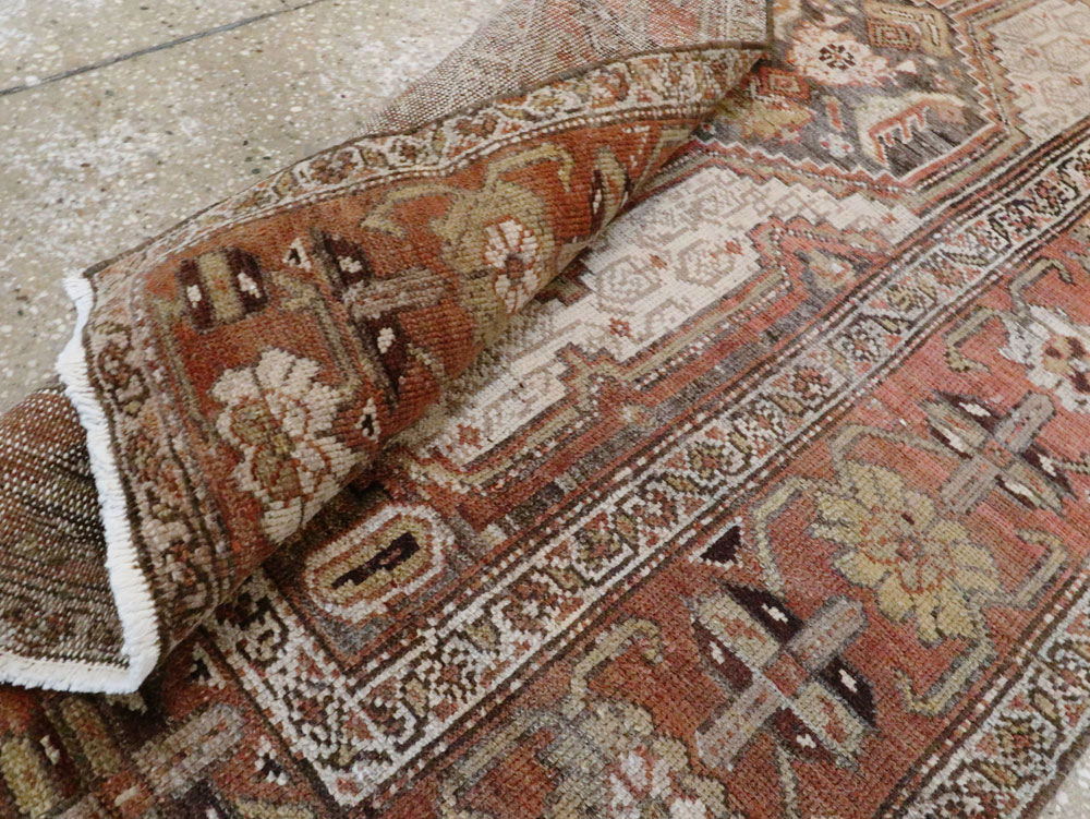 Vintage Persian Malayer Runner, No.23594 - Gsblank