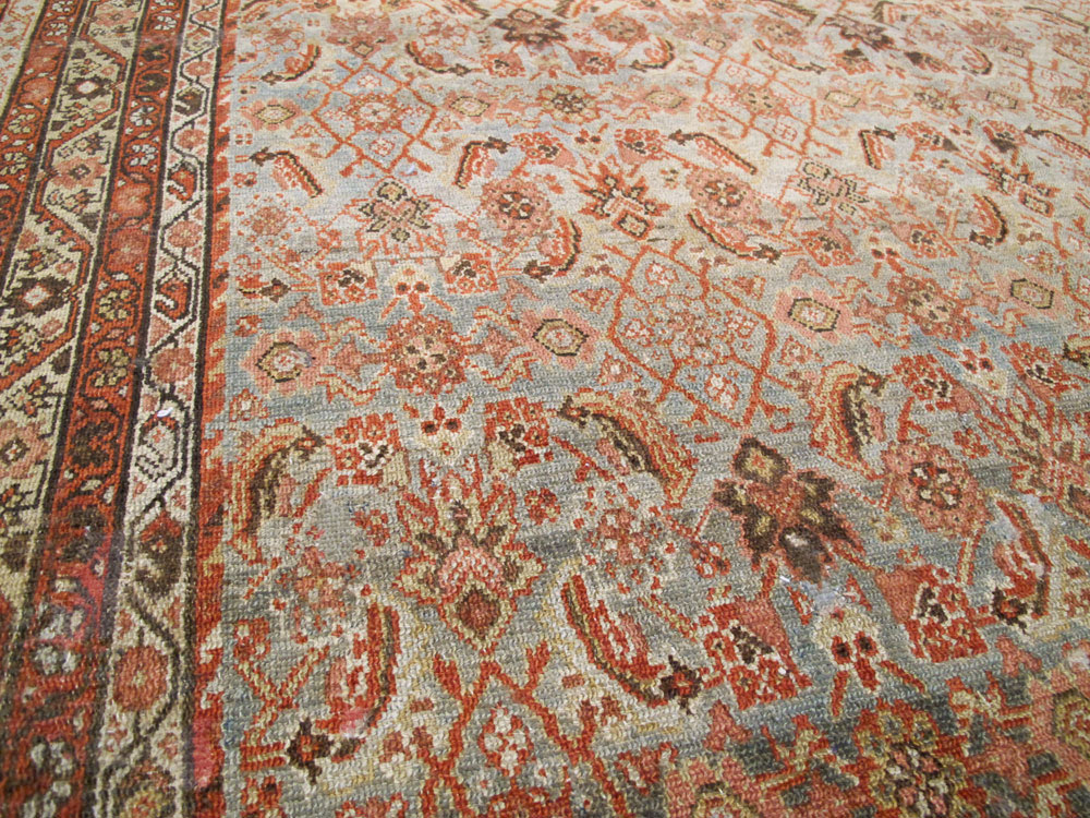 Antique Persian Malayer Carpet, No.23600 - Gsblank