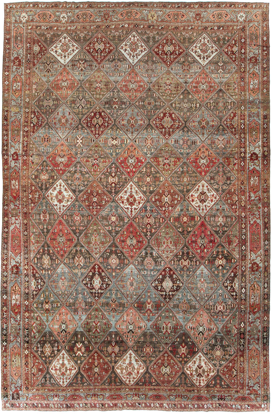 Antique Persian Afshar Carpet, No.23602 - Gsblank