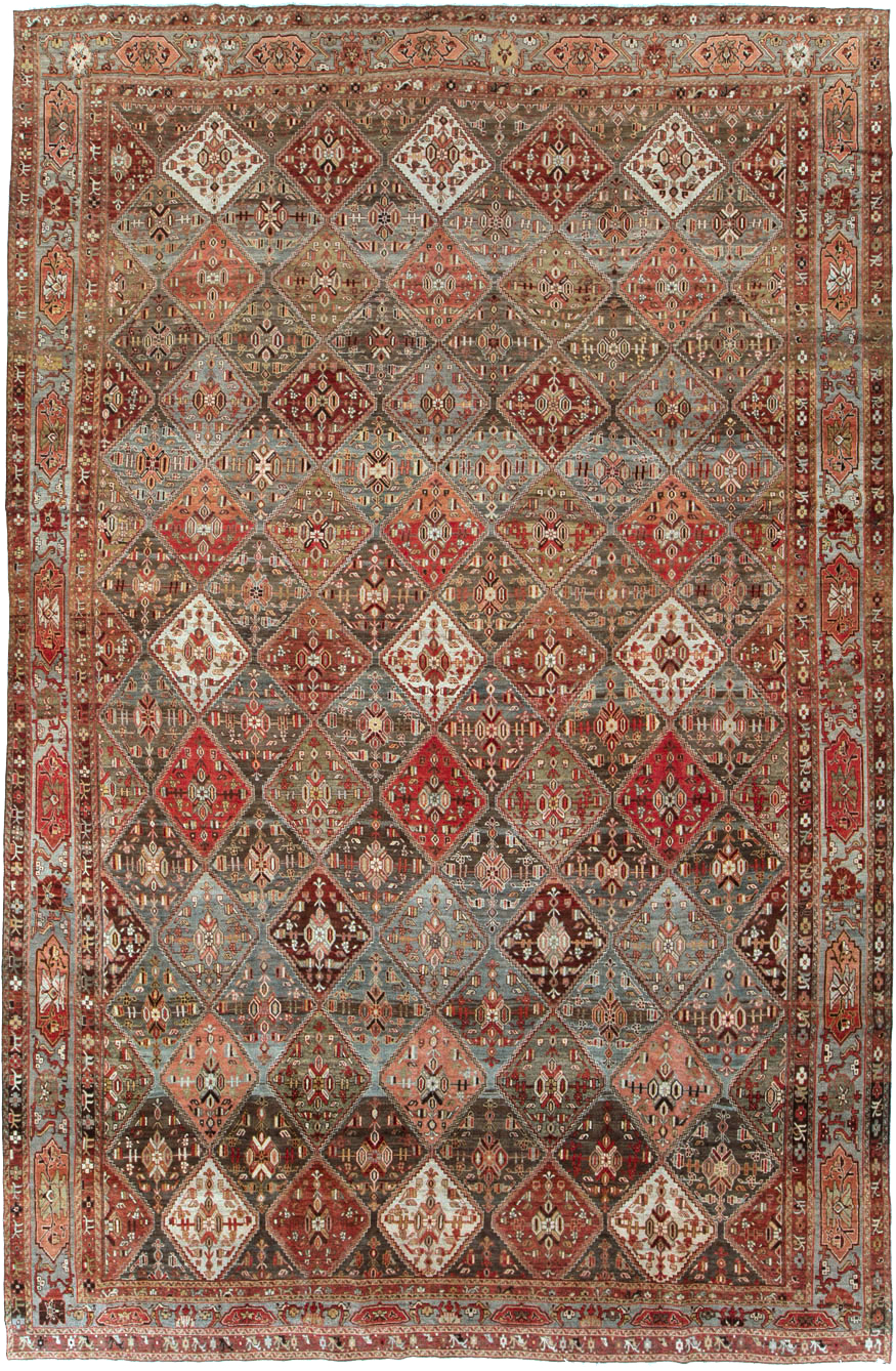 Antique Persian Afshar Carpet, No.23602 - Gsblank