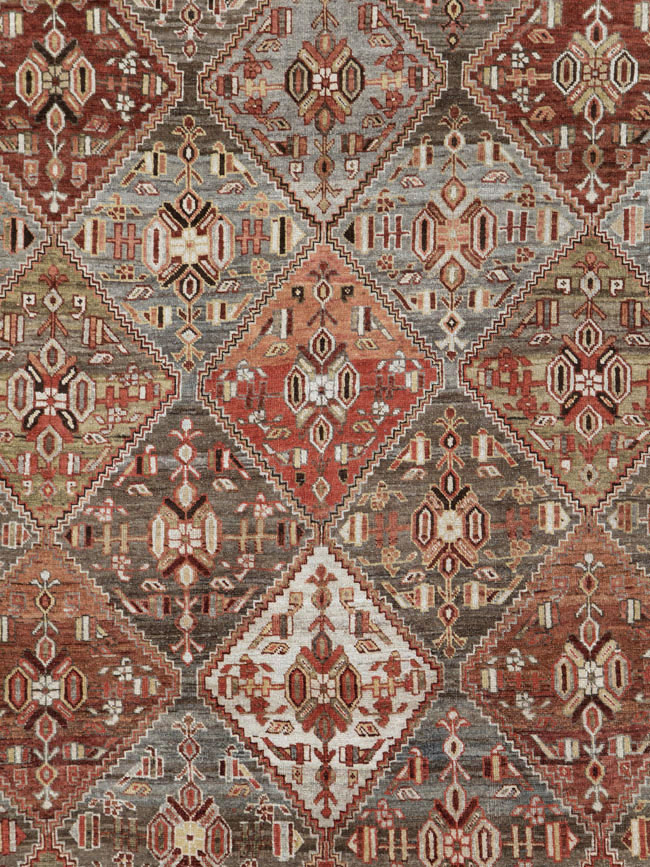 Antique Persian Afshar Carpet, No.23602 - Gsblank