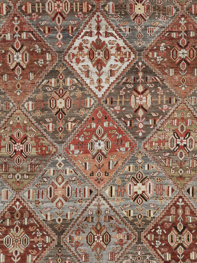 Antique Persian Afshar Carpet, No.23602 - Gsblank