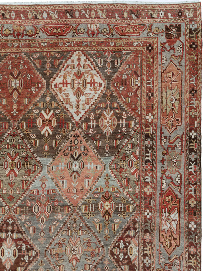 Antique Persian Afshar Carpet, No.23602 - Gsblank