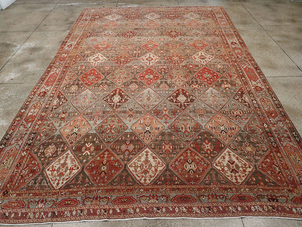 Antique Persian Afshar Carpet, No.23602 - Gsblank