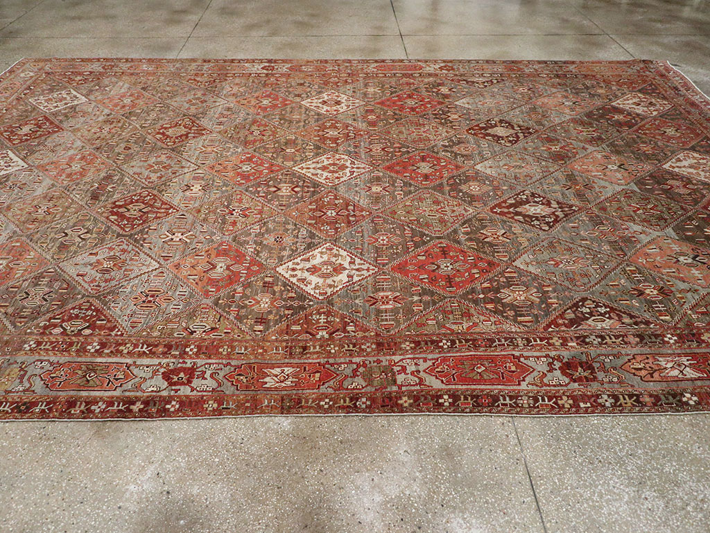 Antique Persian Afshar Carpet, No.23602 - Gsblank