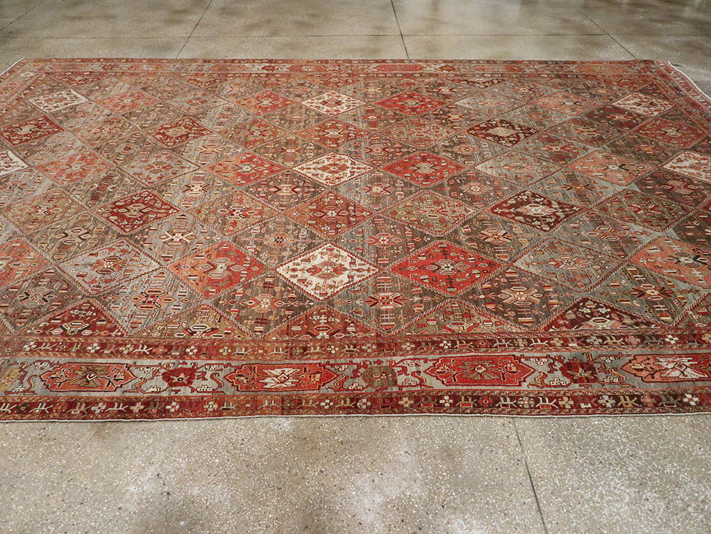 Antique Persian Afshar Carpet, No.23602 - Gsblank