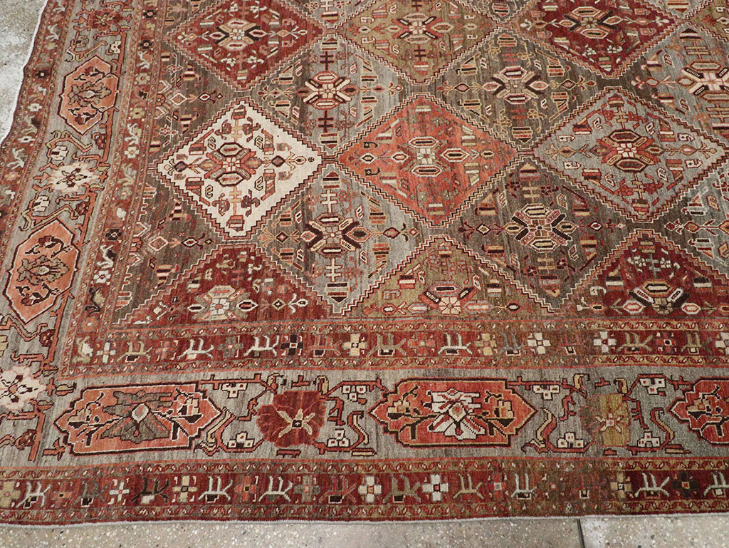 Antique Persian Afshar Carpet, No.23602 - Gsblank