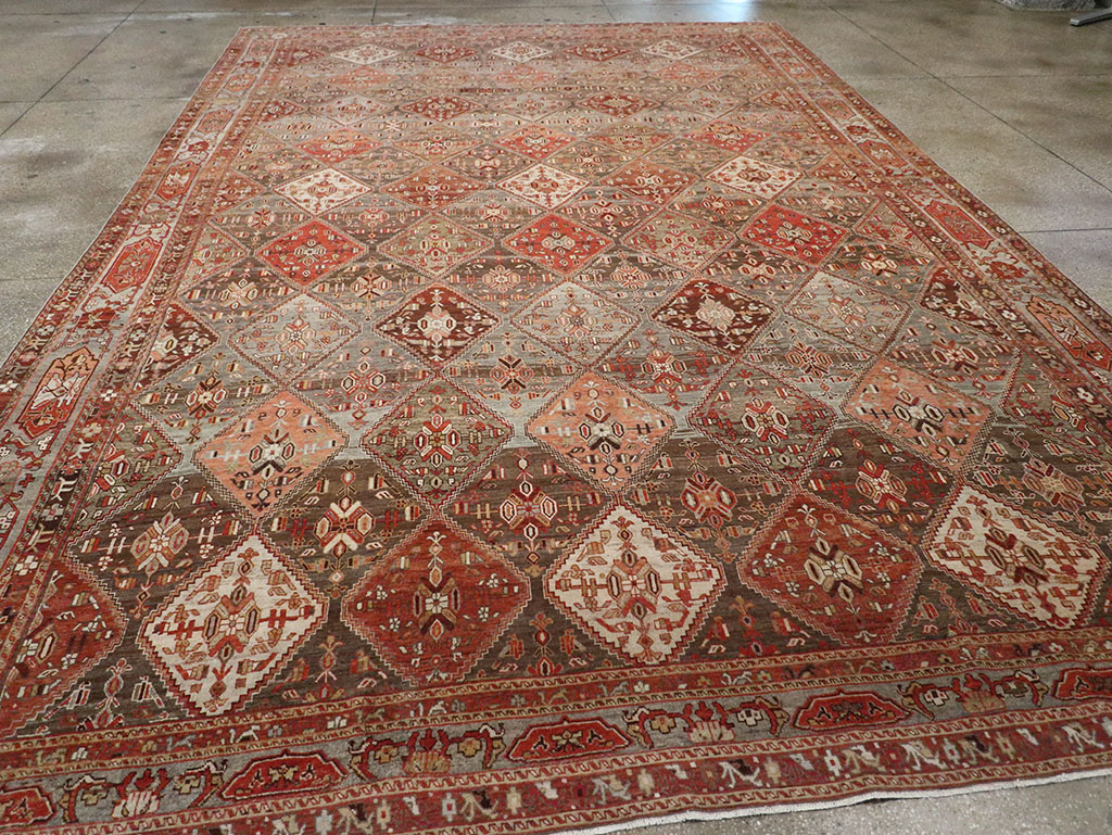 Antique Persian Afshar Carpet, No.23602 - Gsblank