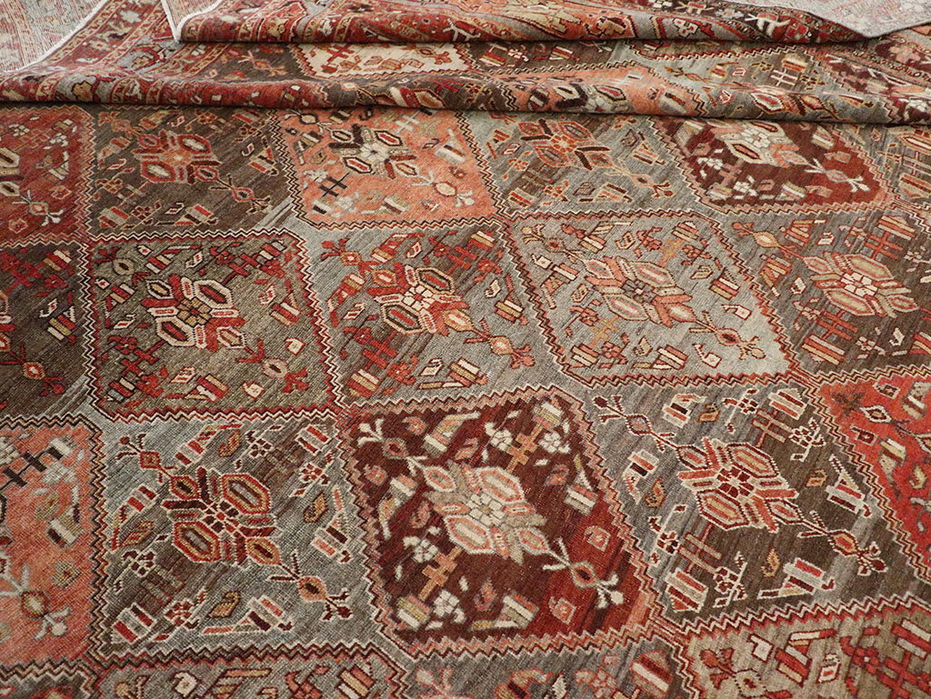 Antique Persian Afshar Carpet, No.23602 - Gsblank