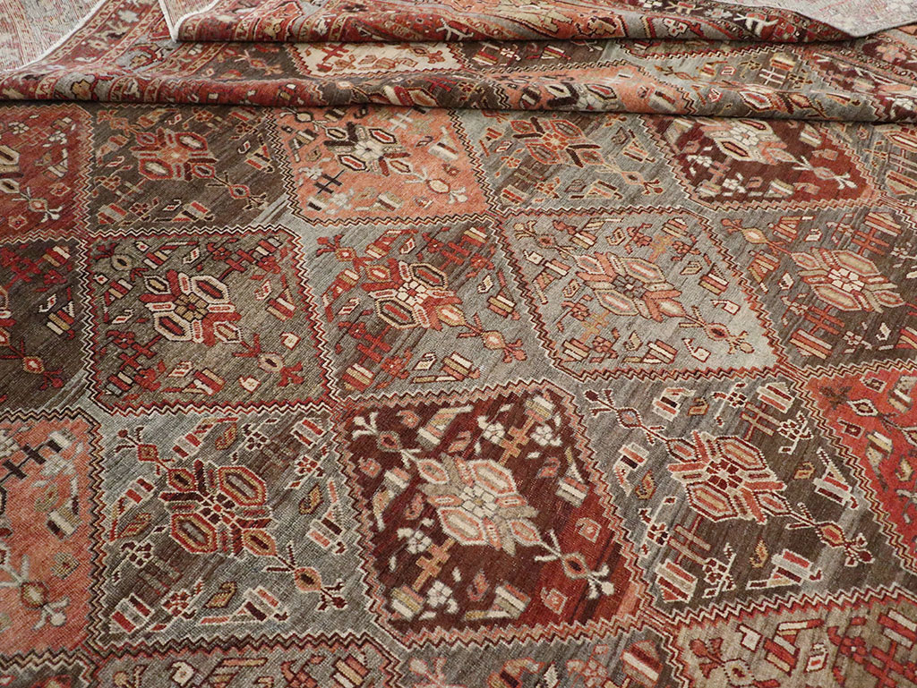 Antique Persian Afshar Carpet, No.23602 - Gsblank