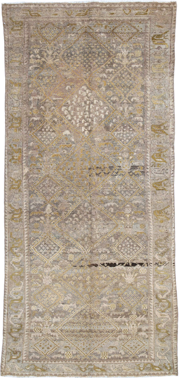 Antique Persian Kurdish Rug, No.23604 - Gsblank
