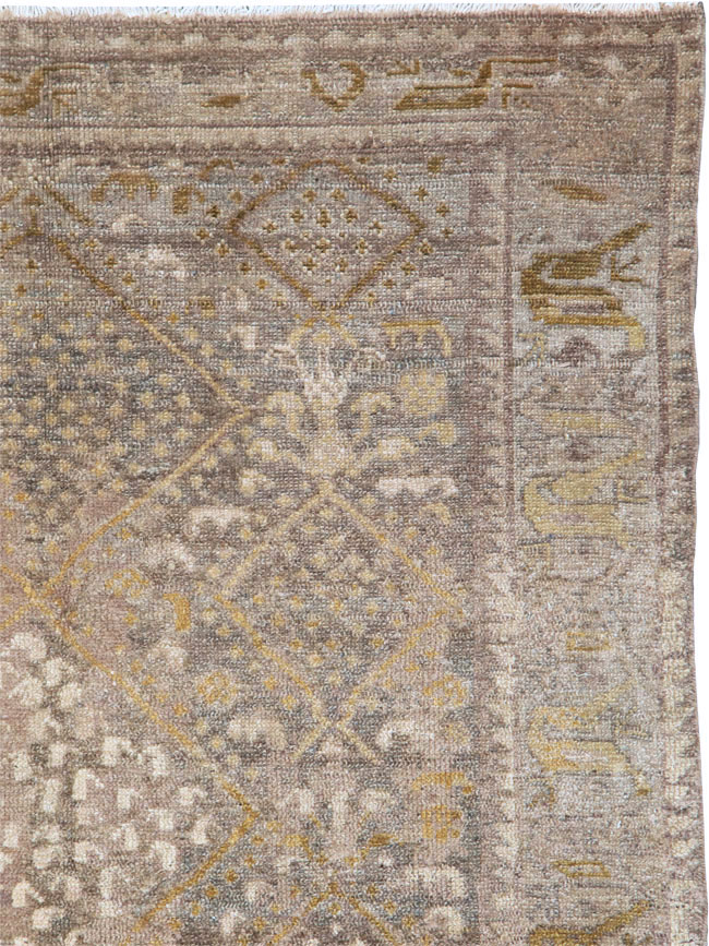 Antique Persian Kurdish Rug, No.23604 - Gsblank