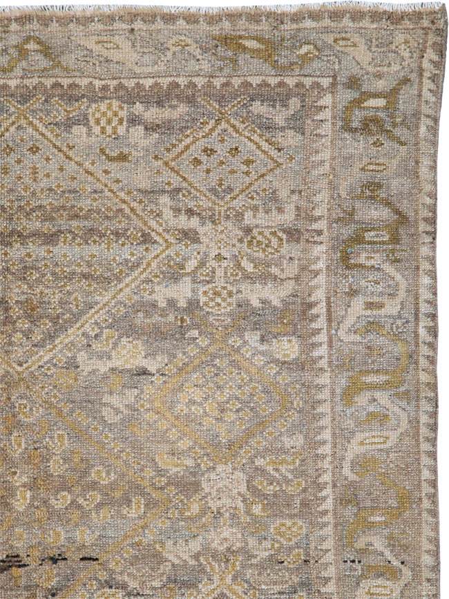 Antique Persian Kurdish Rug, No.23604 - Gsblank