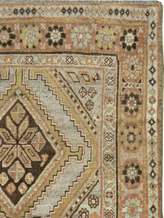 Antique Persian Kurdish Rug, No.23609 - Gsblank