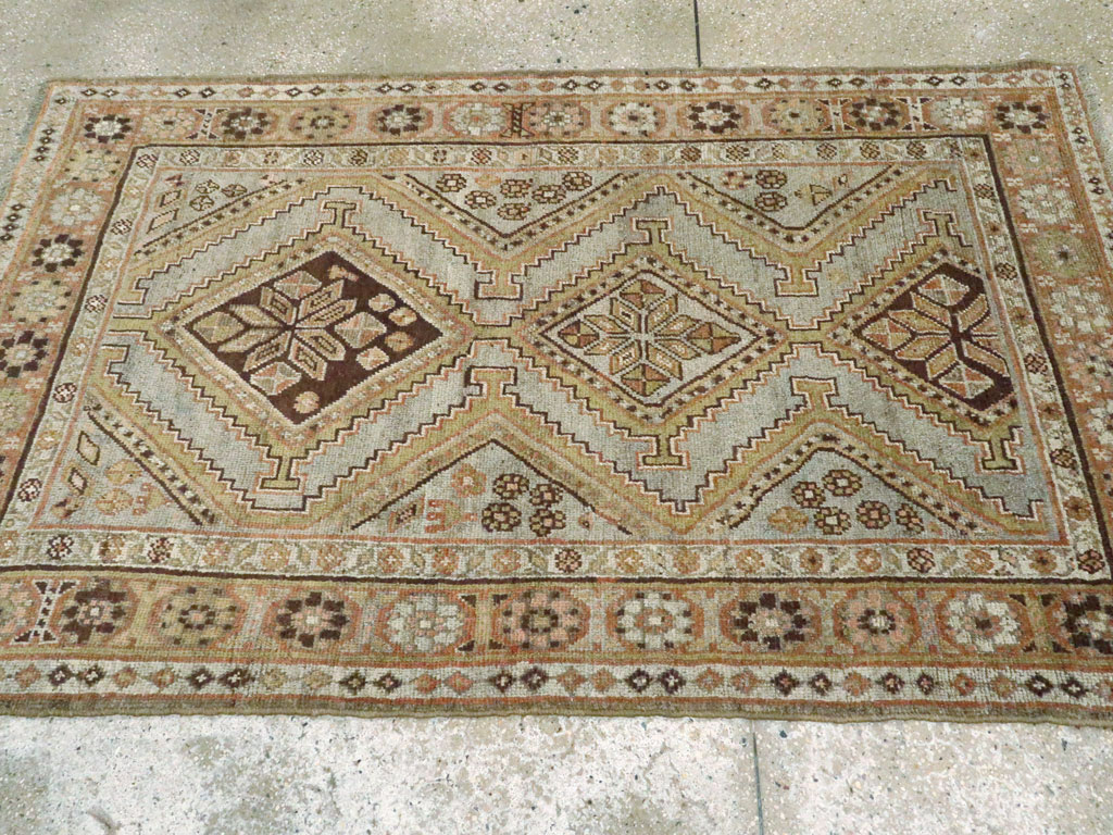 Antique Persian Kurdish Rug, No.23609 - Gsblank