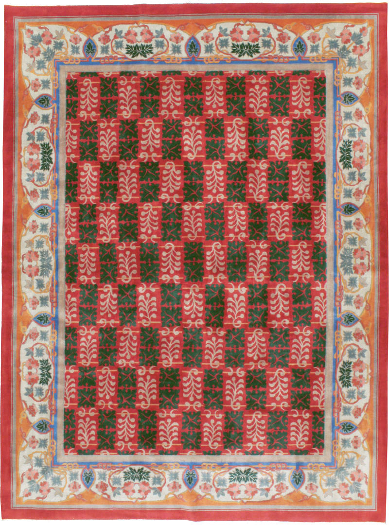 Vintage Chinese Art Deco Carpet, No.23612 - Gsblank