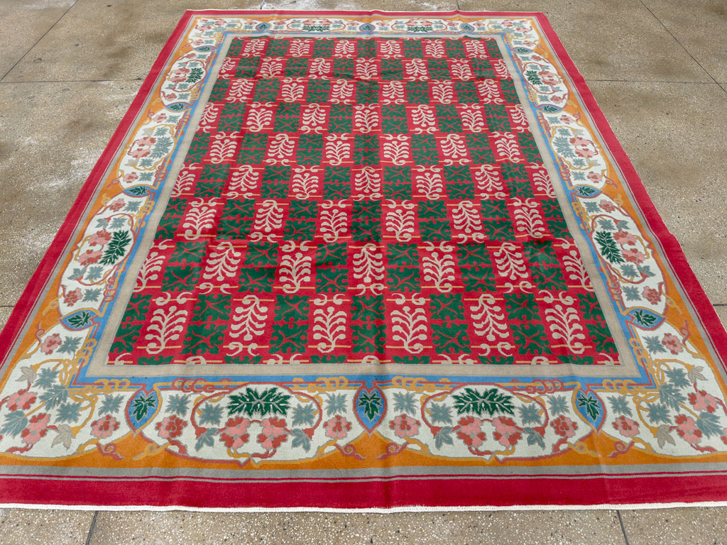 Vintage Chinese Art Deco Carpet, No.23612 - Gsblank