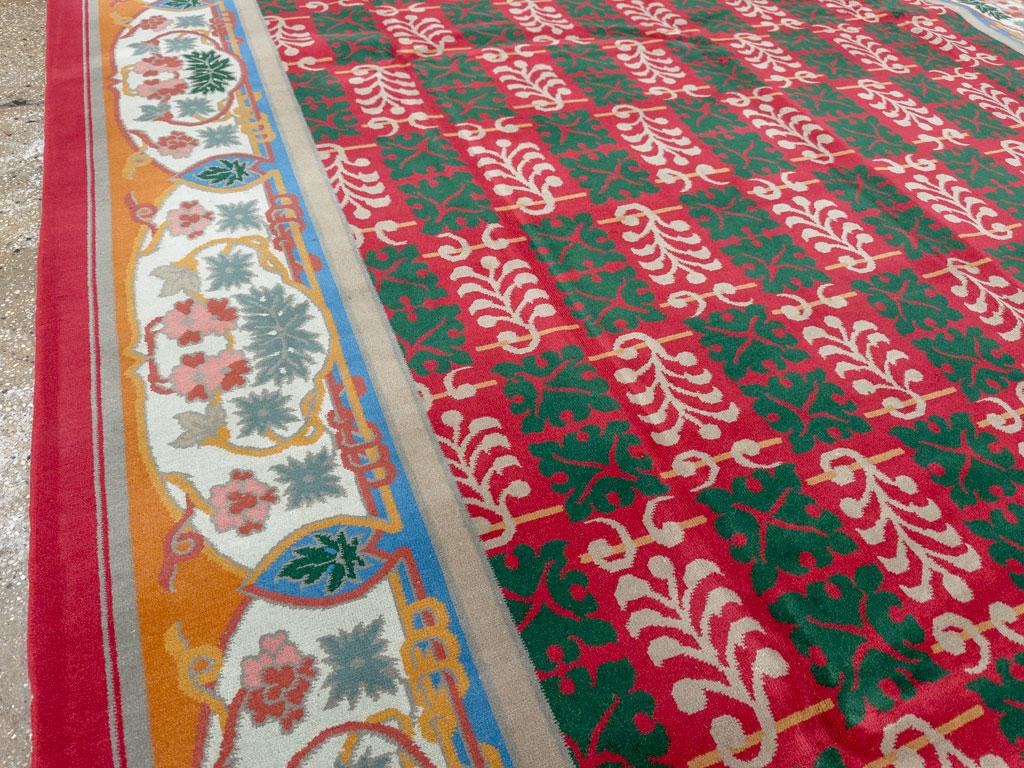 Vintage Chinese Art Deco Carpet, No.23612 - Gsblank