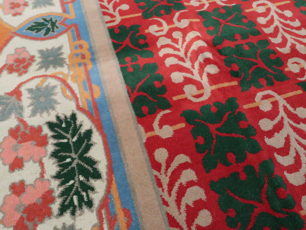 Vintage Chinese Art Deco Carpet, No.23612 - Gsblank