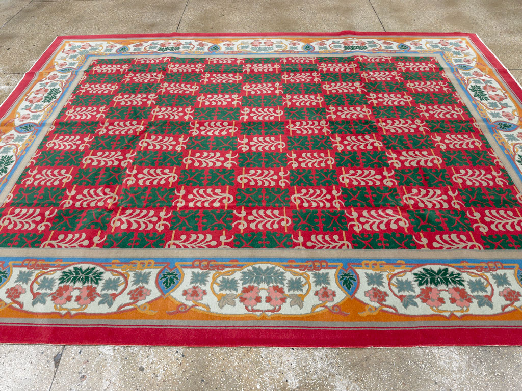 Vintage Chinese Art Deco Carpet, No.23612 - Gsblank