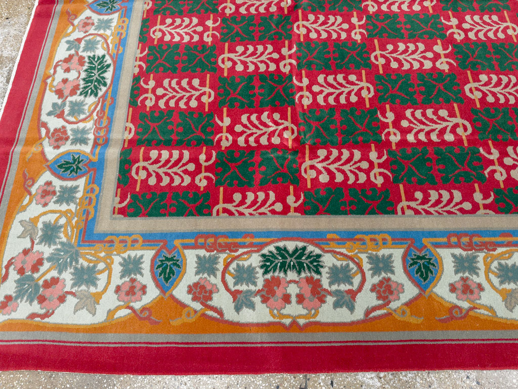 Vintage Chinese Art Deco Carpet, No.23612 - Gsblank
