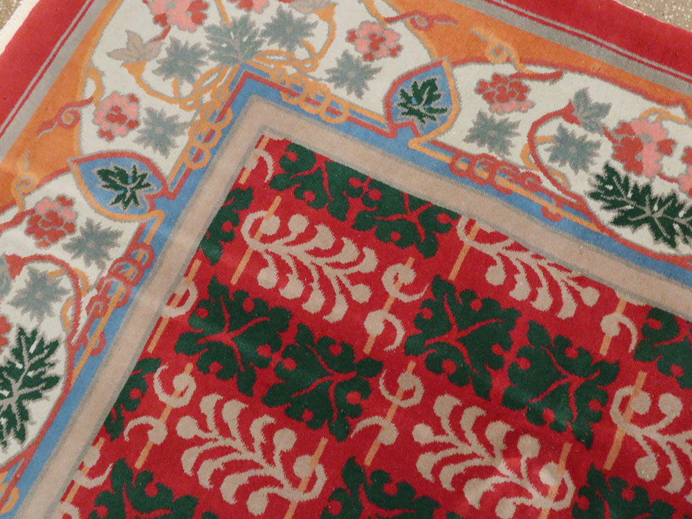 Vintage Chinese Art Deco Carpet, No.23612 - Gsblank