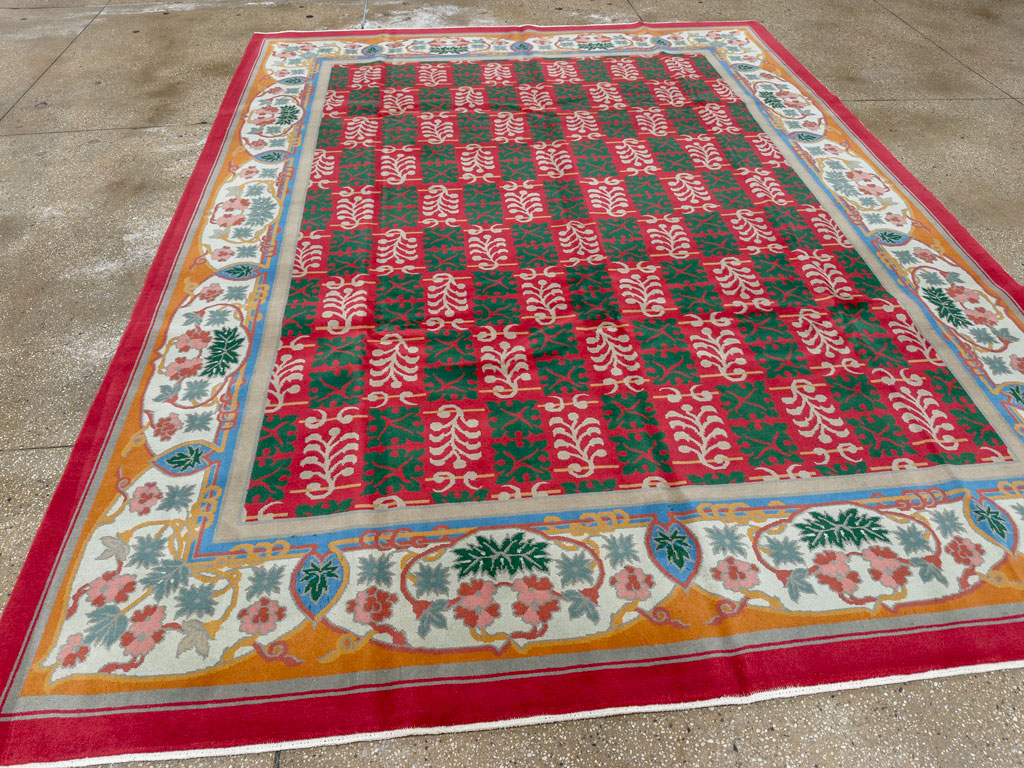 Vintage Chinese Art Deco Carpet, No.23612 - Gsblank