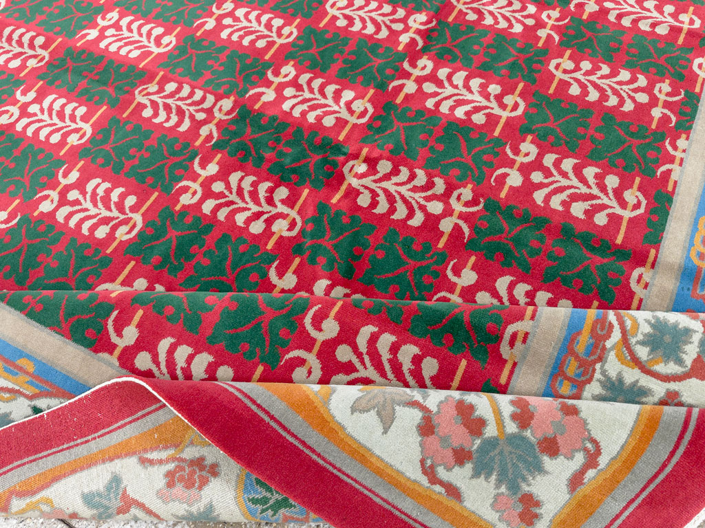 Vintage Chinese Art Deco Carpet, No.23612 - Gsblank