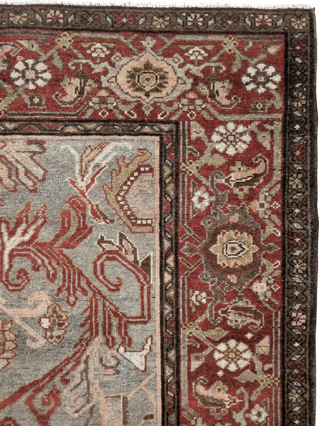 Vintage Persian Malayer Rug, No.23614 - Gsblank