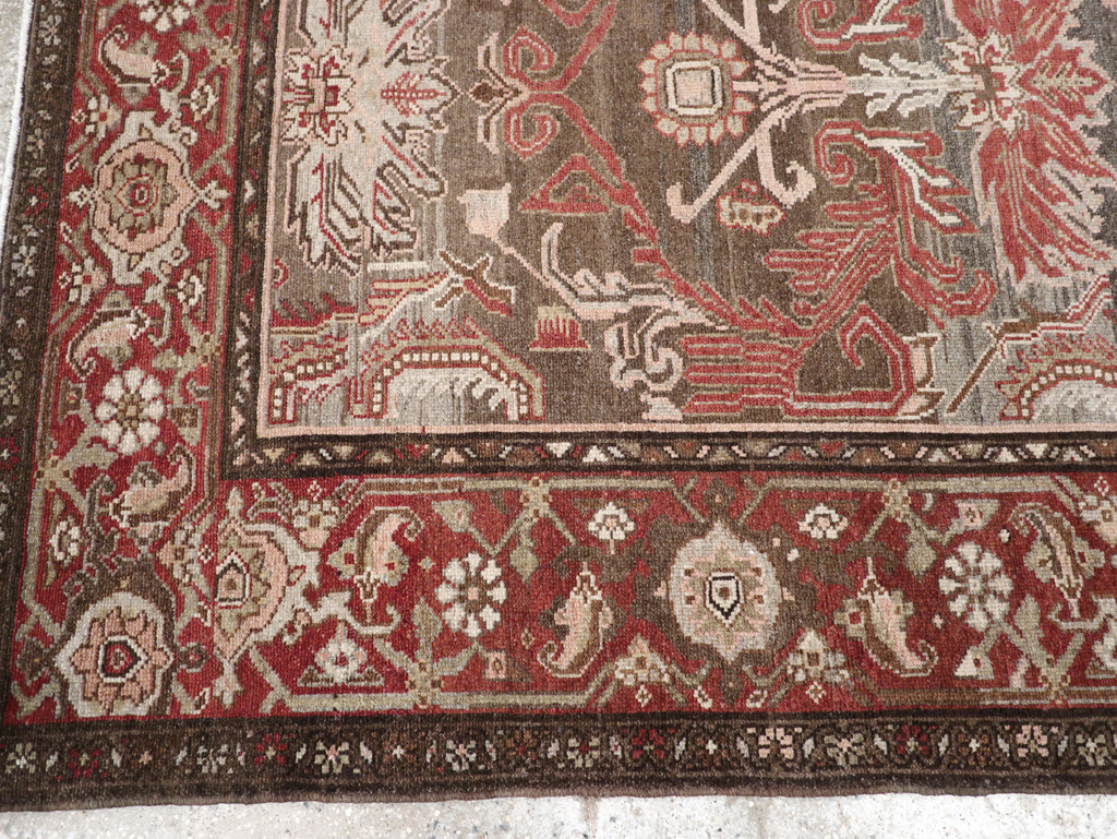 Vintage Persian Malayer Rug, No.23614 - Gsblank