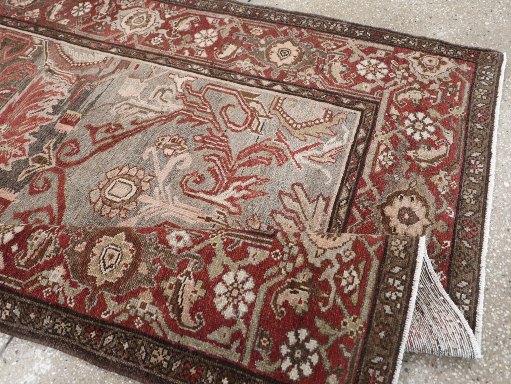 Vintage Persian Malayer Rug, No.23614 - Gsblank