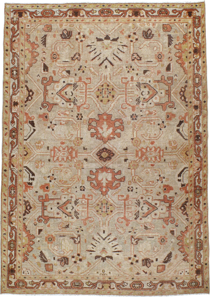 Vintage Persian Malayer Rug, No.23615 - Gsblank