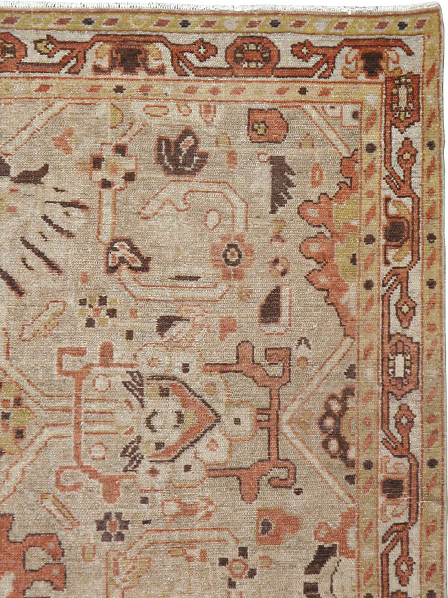 Vintage Persian Malayer Rug, No.23615 - Gsblank