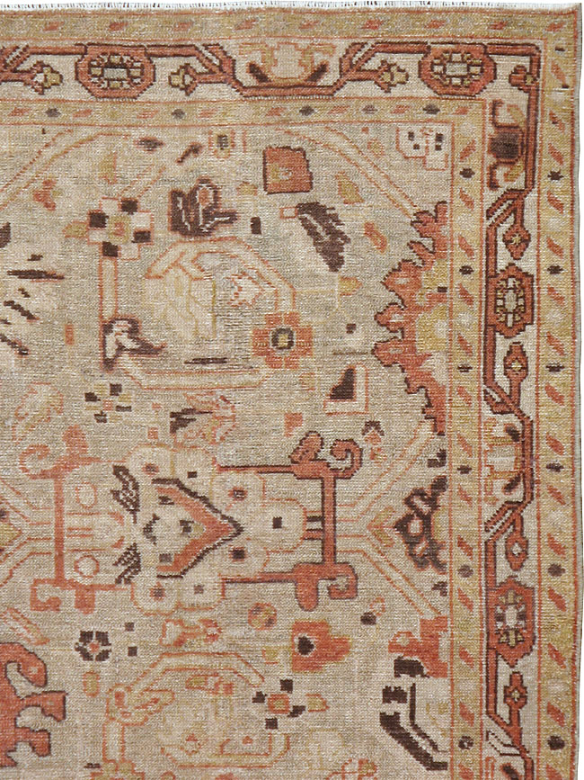 Vintage Persian Malayer Rug, No.23615 - Gsblank