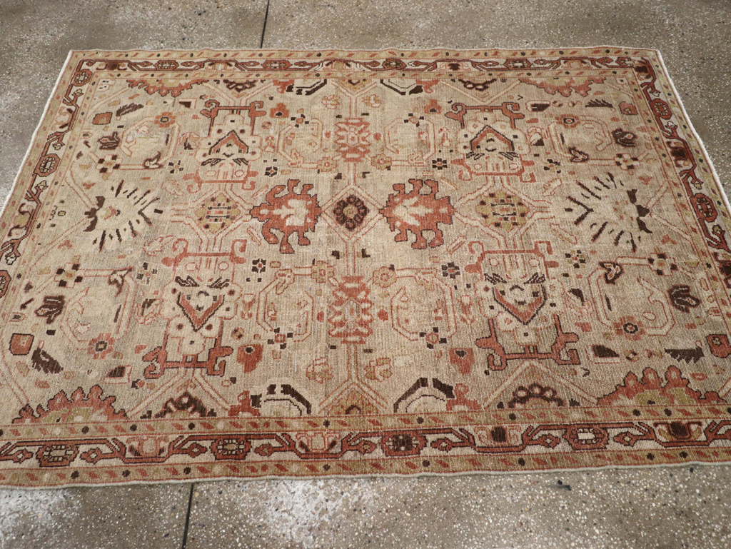 Vintage Persian Malayer Rug, No.23615 - Gsblank