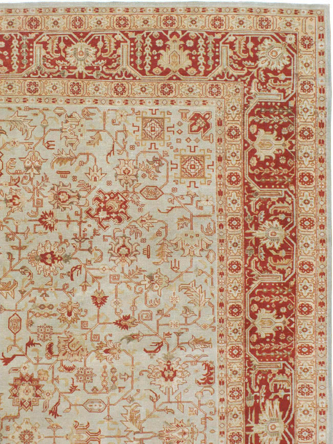 Antique Persian Tabriz Carpet, No.23617 - Gsblank