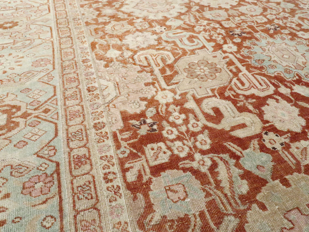 Antique Persian Tabriz Large Room Size Carpet, No.23620 - Gsblank