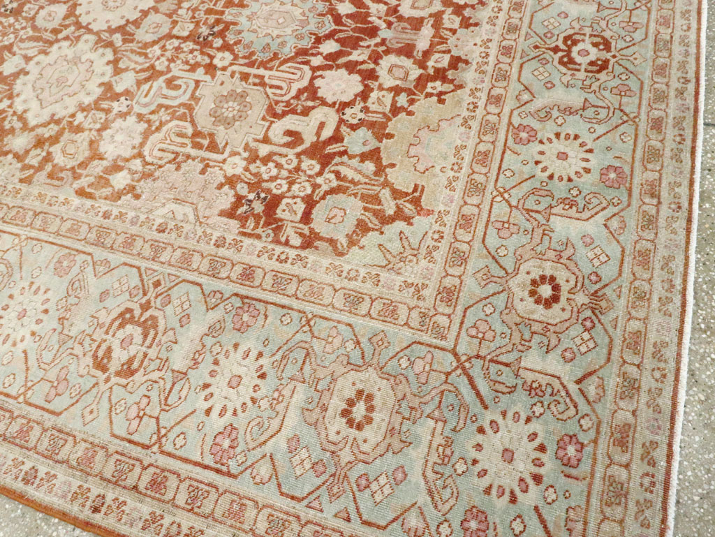 Antique Persian Tabriz Large Room Size Carpet, No.23620 - Gsblank
