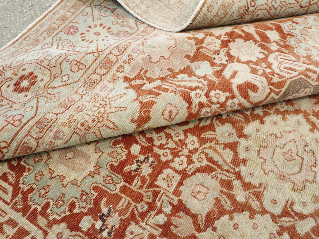 Antique Persian Tabriz Large Room Size Carpet, No.23620 - Gsblank