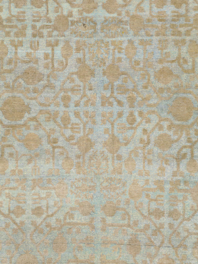 Vintage East Turkestan Khotan Gallery Carpet, No.23621 - Gsblank