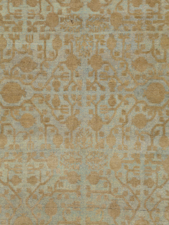 Vintage East Turkestan Khotan Gallery Carpet, No.23621 - Gsblank