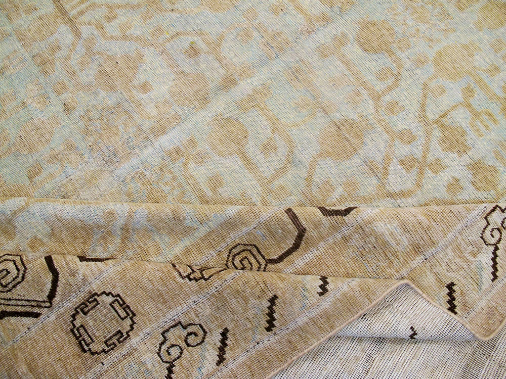 Vintage East Turkestan Khotan Gallery Carpet, No.23621 - Gsblank