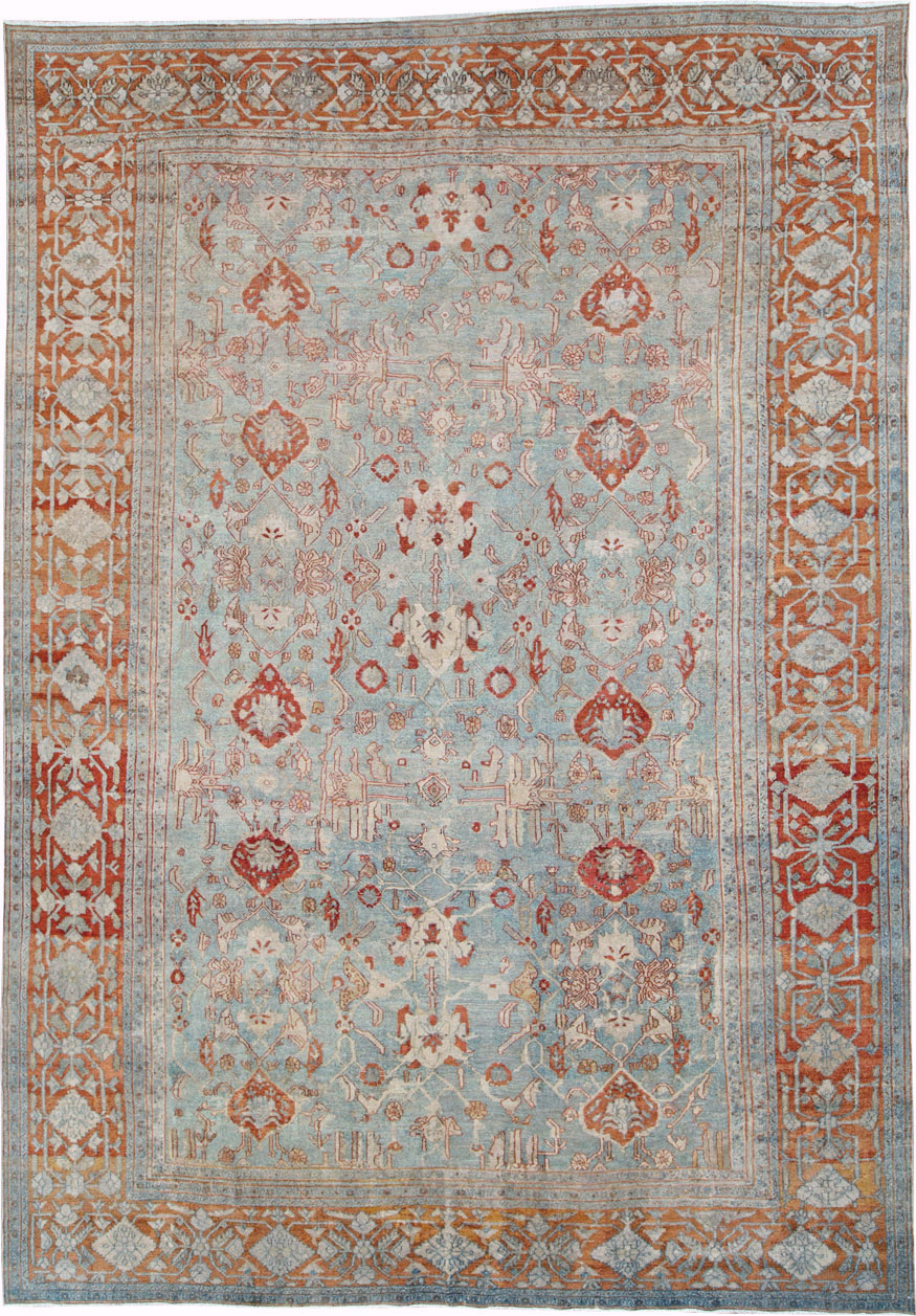 Antique Persian Bibikabad Carpet, No.23623 - Gsblank
