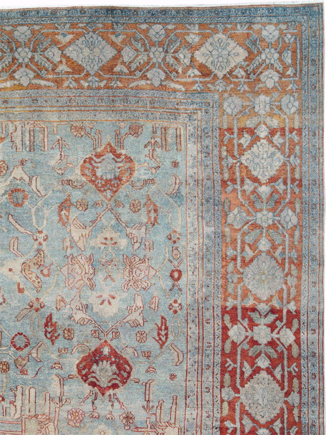 Antique Persian Bibikabad Carpet, No.23623 - Gsblank