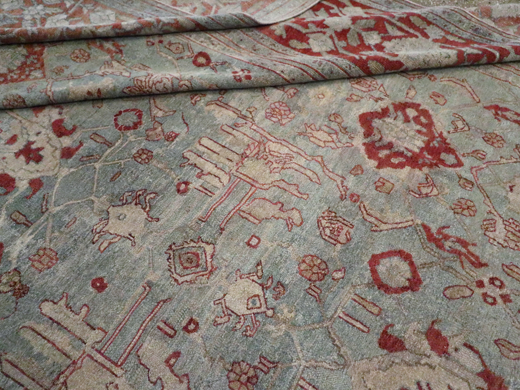 Antique Persian Bibikabad Carpet, No.23623 - Gsblank