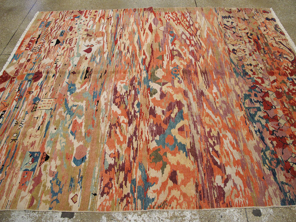 Vintage Turkish Anatolian Accent Rug, No.23629 - Gsblank