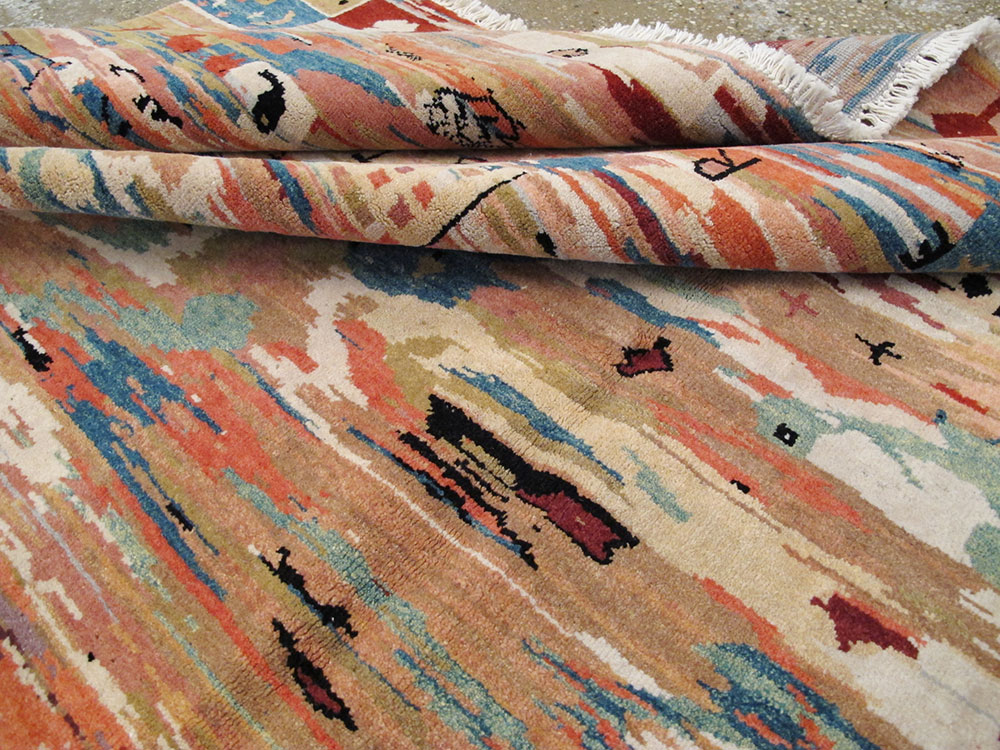 Vintage Turkish Anatolian Accent Rug, No.23629 - Gsblank