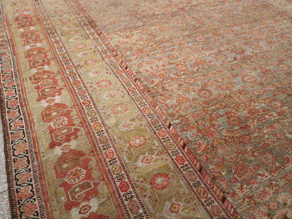 Antique Persian Bidjar Room Size Carpet, No.23633 - Gsblank